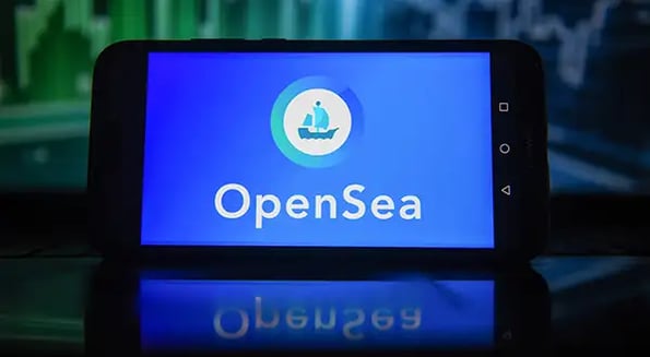 OpenSea logo